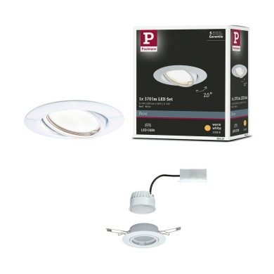 Spot Base 5W Coin Blanc Paulmann 93413