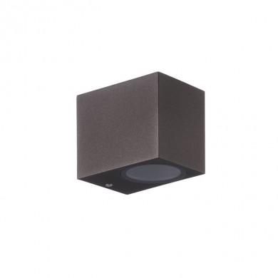 Applique extérieure KANDANCHU GU10 1x10W Corten Carré MANTRA 7473