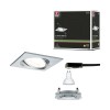Spot Nova 6,5W GU10 Alu tourné Carré 2700K Paulmann 93437