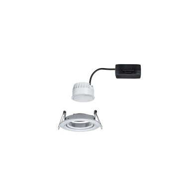 Spot Nova 6W Coin Alu tourné Rond 2700K Paulmann 93450