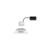 Spot Nova 6W Coin Blanc dépoli Carré 2700K Paulmann 93453