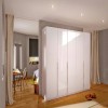 Spot Nova 6W Coin Blanc dépoli Carré 2700K Paulmann 93453