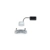Spot Nova 6W Coin Alu tourné Carré 2700K Paulmann 93455