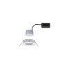 Spot Nova 6W Coin Blanc dépoli Rond 2700K dimmable Paulmann 93484