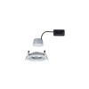 Spot Nova 6W Coin Alu tourné Rond 2700K dimmable Paulmann 93486