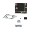 Spot Nova 6W Coin Alu tourné Carré 2700K dimmable Paulmann 93491