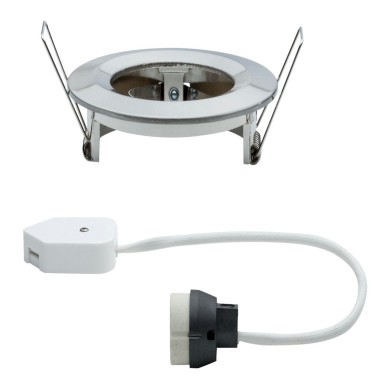 Spot Nova 35W MAX GU10 Acier brossé D7,8 Paulmann 93633