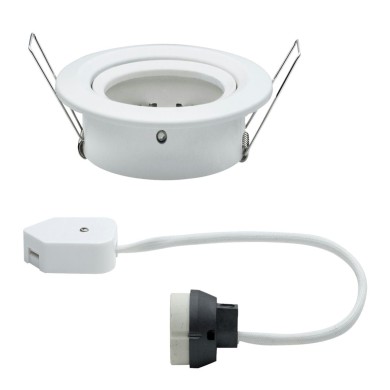 Spot Nova 35W MAX GU10 Blanc dépoli D8,4 Paulmann 93639