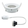 Spot Nova 35W MAX GU10 Blanc dépoli D8,4 Paulmann 93639