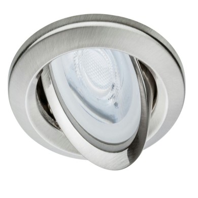 Spot Nova 35W MAX GU10 Acier brossé D8,4 Paulmann 93641