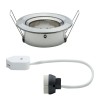 Spot Nova 35W MAX GU10 Acier brossé D8,4 Paulmann 93641