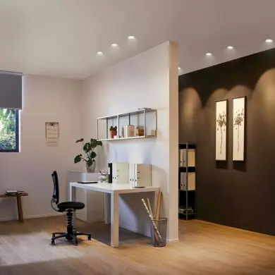 Spot Nova Plus 35W MAX GU5,3 / GU10 Blanc dépoli Paulmann 93661