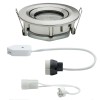 Spot Nova Plus 35W MAX GU5,3 / GU10 Acier brossé Paulmann 93662