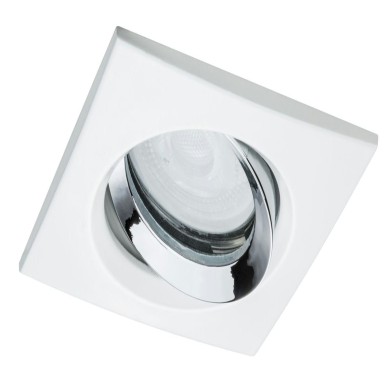 Spot Nova Plus 35W MAX GU5,3 / GU10 Blanc dépoli, Chrome Paulmann 93664