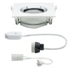 Spot Nova Plus 35W MAX GU5,3 / GU10 Blanc dépoli, Chrome Paulmann 93664