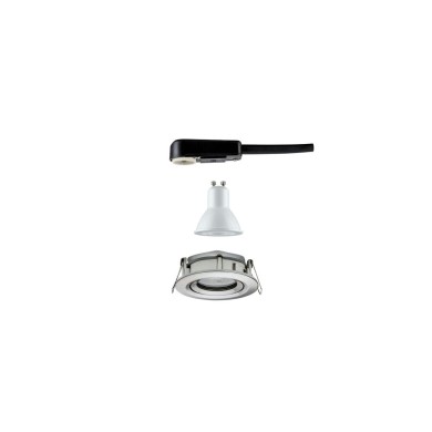 Spot Nova Plus 6W GU10 Acier brossé Paulmann 93671