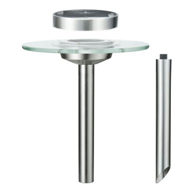 Projecteur Extérieur Solar Ufo 0,2W Acier inoxydable, Clair Paulmann 93764