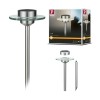 Projecteur Extérieur Solar Ufo 0,2W Acier inoxydable, Clair Paulmann 93764