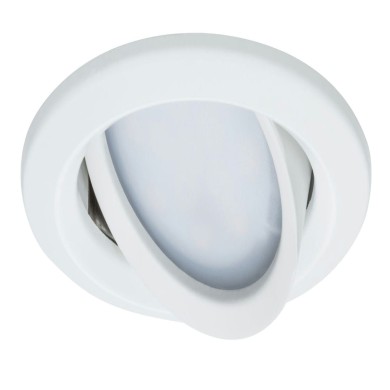Spot Nova Plus 6W Coin Blanc dépoli D8,4 Paulmann 93876