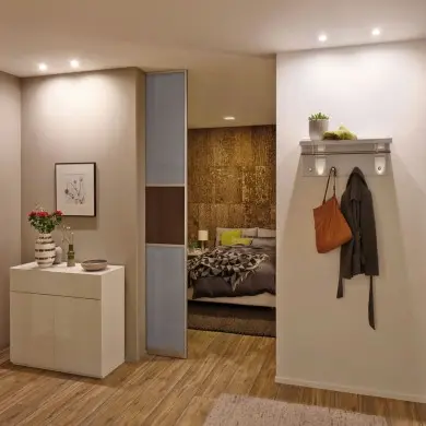 Spot Nova Plus 6W Coin Blanc dépoli D8,4 Paulmann 93876