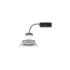 Spot Nova Plus 6W Coin Acier brossé 2700K Paulmann 93877