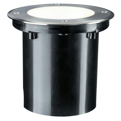 Spot Extérieur Plug 6W Argent Rond 3000K orientable Paulmann 93908
