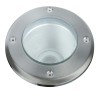 Spot Extérieur Plug 6W Argent Rond 3000K orientable Paulmann 93908