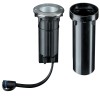 Spot Extérieur Plug 6W Argent Rond 3000K orientable Paulmann 93908