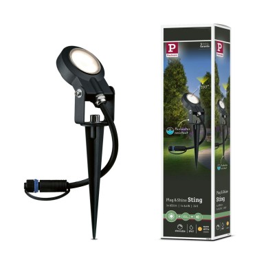 Projecteur Extérieur Plug 6,4W Anthracite Paulmann 93934