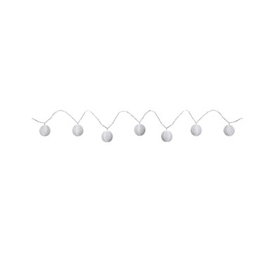 Guirlande Extérieur Lampion 7x0,2W Blanc Paulmann 94166