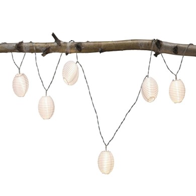 Guirlande Extérieur Lampion 7x0,2W Blanc Paulmann 94166