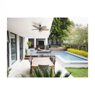 Ventilateur Plafond Oasis 132cm Bronze Marron Moderne MARTEC MOF134OB