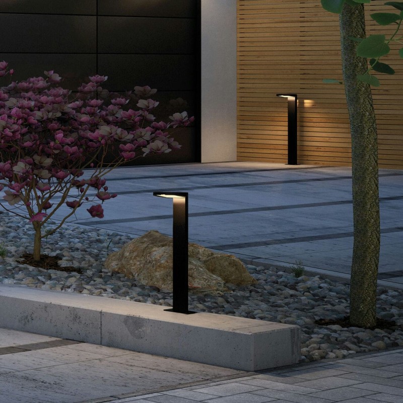 Borne Potelet Extérieur Solar Ryse 1,2W Anthracite PAU_94249 94249 Borne Potelet Extérieur Solar Ryse 1,2W Anthracite Paulmann 94249