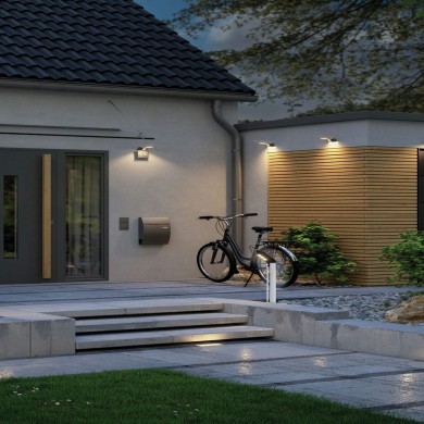Borne Potelet Extérieur Solar Soley 1,2W Anthracite Paulmann 94252