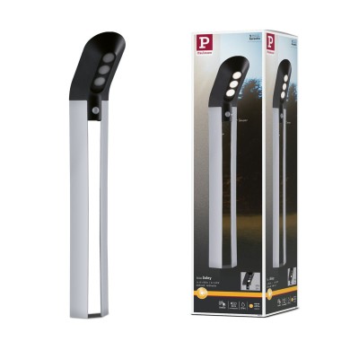 Borne Potelet Extérieur Solar Soley 1,2W Anthracite Paulmann 94252