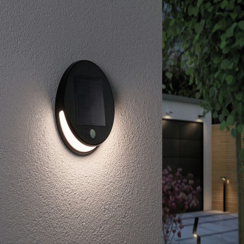Applique Extérieur Solar Helena 3W Anthracite PAU_94265 94265 Applique Extérieur Solar Helena 3W Anthracite Paulmann 94265