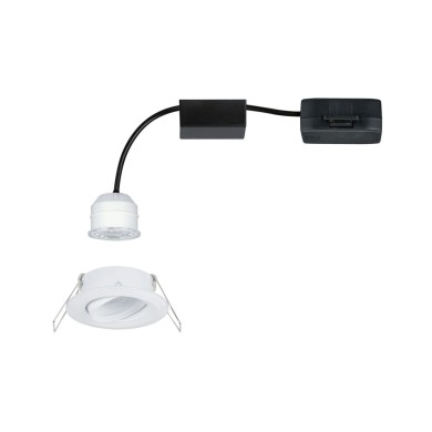 Spot Nova Mini 4W Coin Blanc dépoli Paulmann 94292
