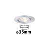 Spot Nova Mini 4W Coin Alu tourné Paulmann 94296