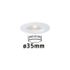 Spot Salle de Bain Nova Mini 4W Coin Blanc dépoli Paulmann 94298