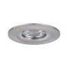 Spot Salle de Bain Nova Mini 4W Coin Acier brossé Paulmann 94300