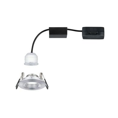 Spot Salle de Bain Nova Mini 4W Coin Alu tourné Paulmann 94304