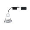Spot Salle de Bain Nova Mini 4W Coin Alu tourné Paulmann 94304