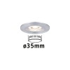 Spot Salle de Bain Nova Mini 4W Coin Alu tourné Paulmann 94304