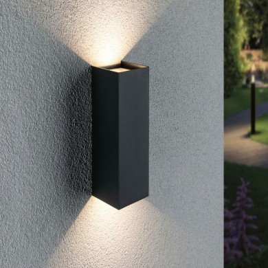 Applique Extérieur Flame 2x5,8W Anthracite Paulmann 94325