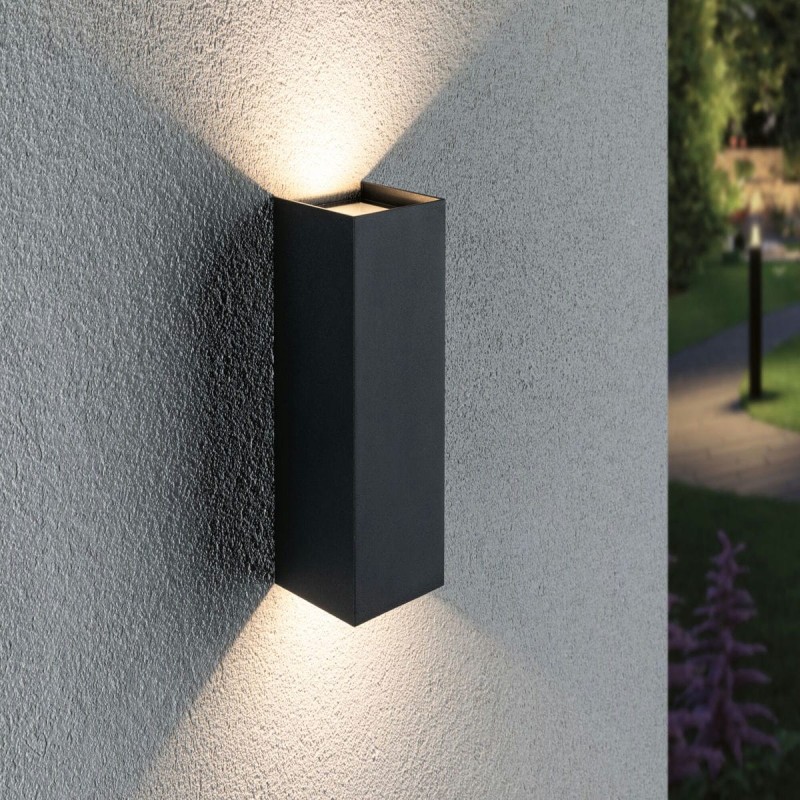 Applique Extérieur Flame 2x5,8W Anthracite PAU_94325 94325 Applique Extérieur Flame 2x5,8W Anthracite Paulmann 94325