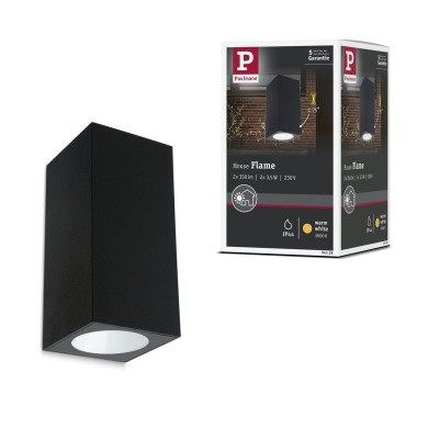 Applique Extérieur Flame 2x3,5W Anthracite Paulmann 94328