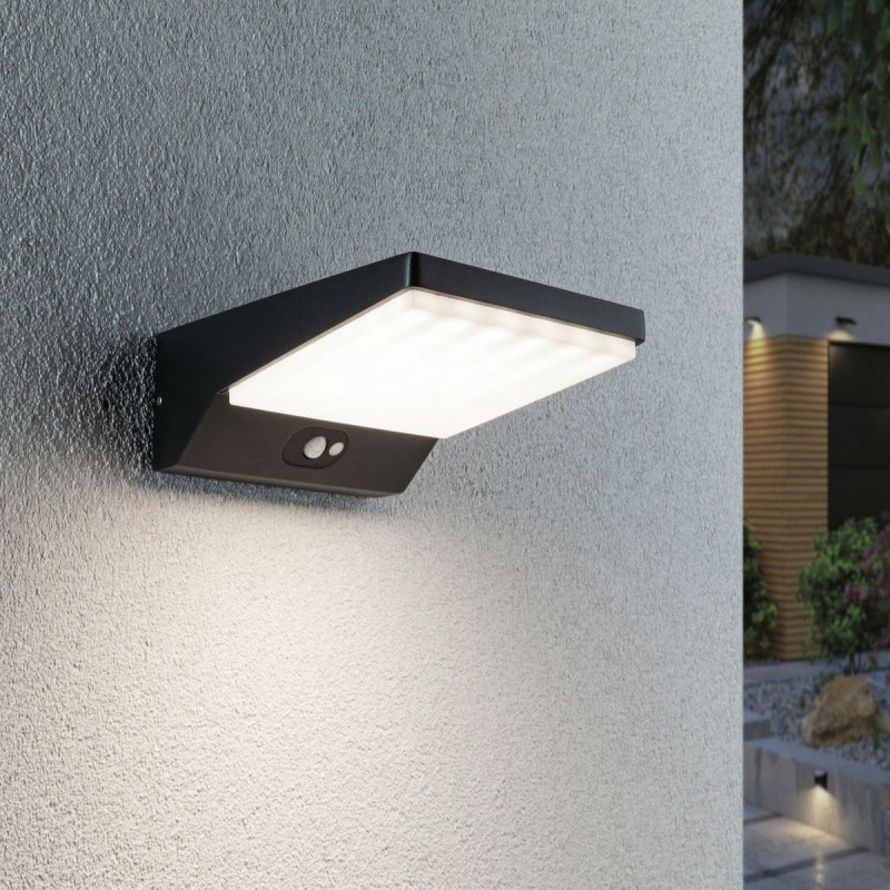 Applique Extérieur Solar Ronas 5W Gris foncé PAU_94334 94334 Applique Extérieur Solar Ronas 5W Gris foncé Paulmann 94334