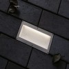 Spot Extérieur Brick 1,6W Alu, Gris Paulmann 94337