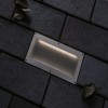 Spot Extérieur Brick 1,6W Alu, Gris Paulmann 94337