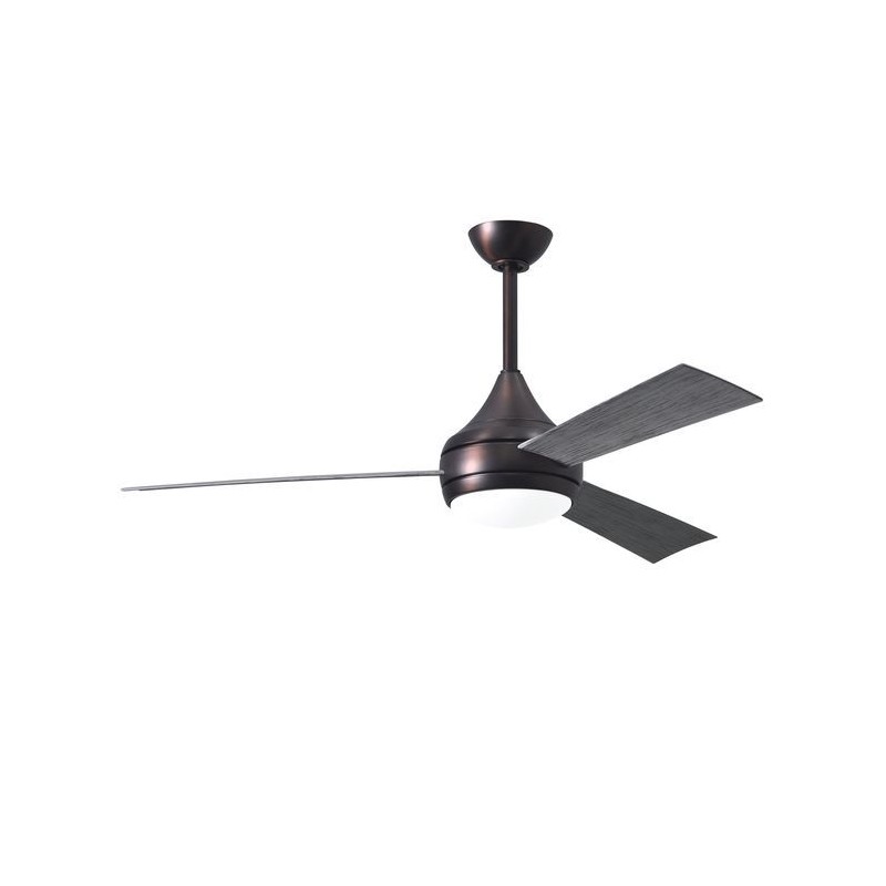 Ventilateur de Plafond avec lumière Donaire 132cm Bronze Gris ATLAS FAN DA-BB-BW